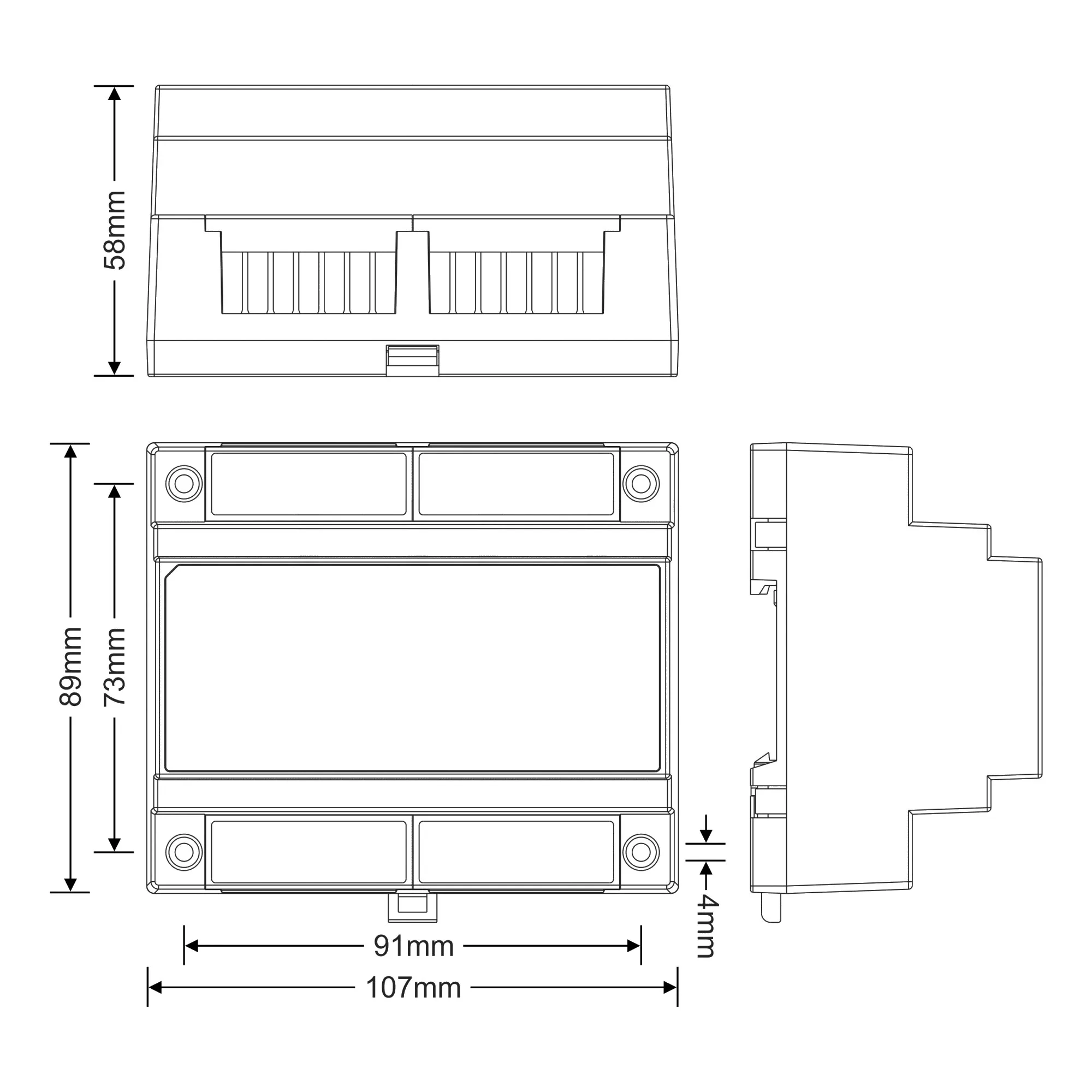 8 Channel CV DMX Decoder 12/24V DC 24A (3A x 8CH) DIN-808  LTECH DMX Controller